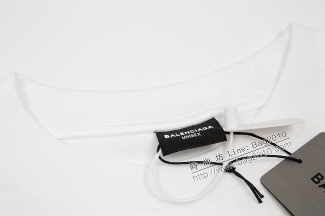 Balenciaga專櫃巴黎世家2023SS新款印花T恤 男女同款 tzy2643